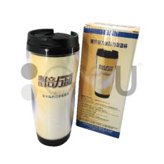 Plastic advertising coffee cup 280ml - Wyeth